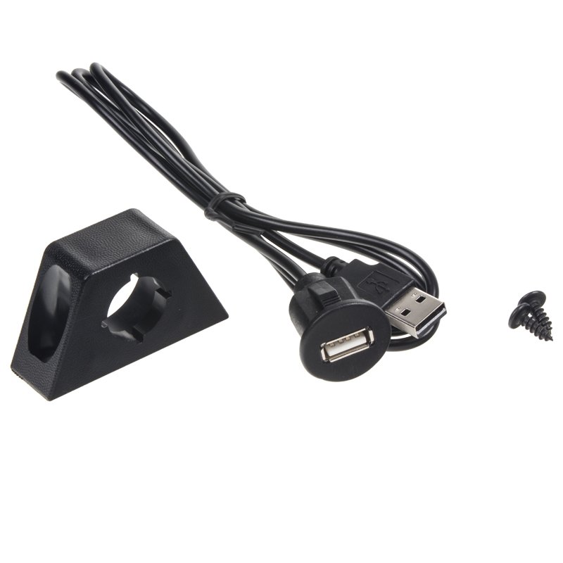 Prodlužovací kabel USB s panelem na palubní desku 1m (pc7-226)