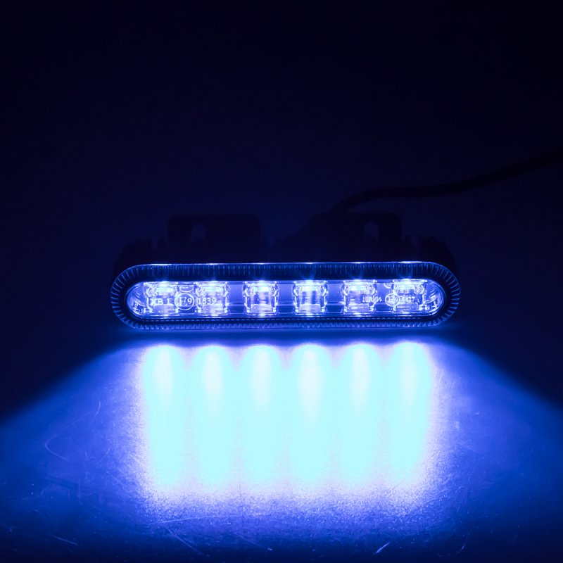 PROFI výstražné LED světlo vnější, modré, 12-24V, ECE R65 (911-622blu)