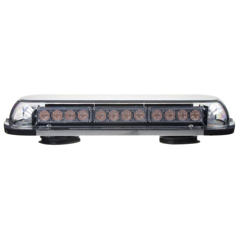 Rampa oranžová, 32LEDx1W, magnet, 12-24V, 440mm, ECE R10 (kf15m)