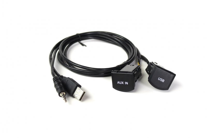 USB+JACK konektor Volkswagen Polo 2014- (551VW3)