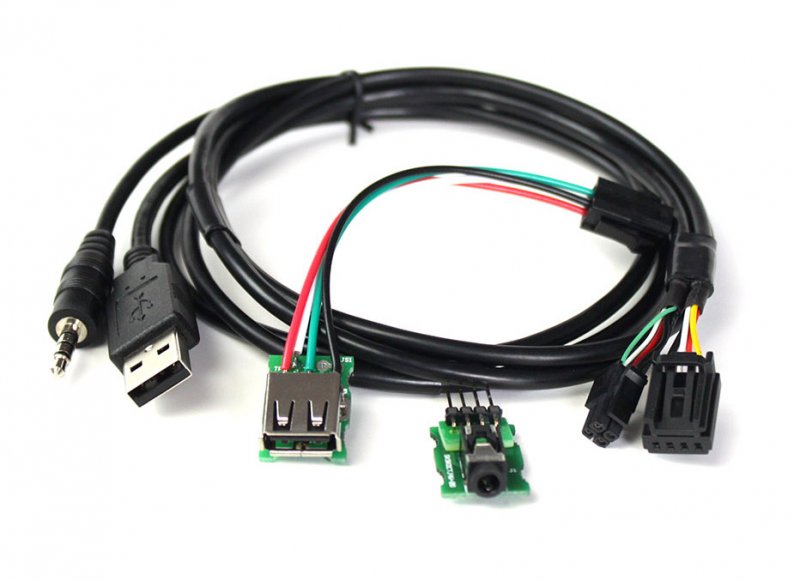 USB+JACK konektor Škoda Octavia 2014- (551SK1)