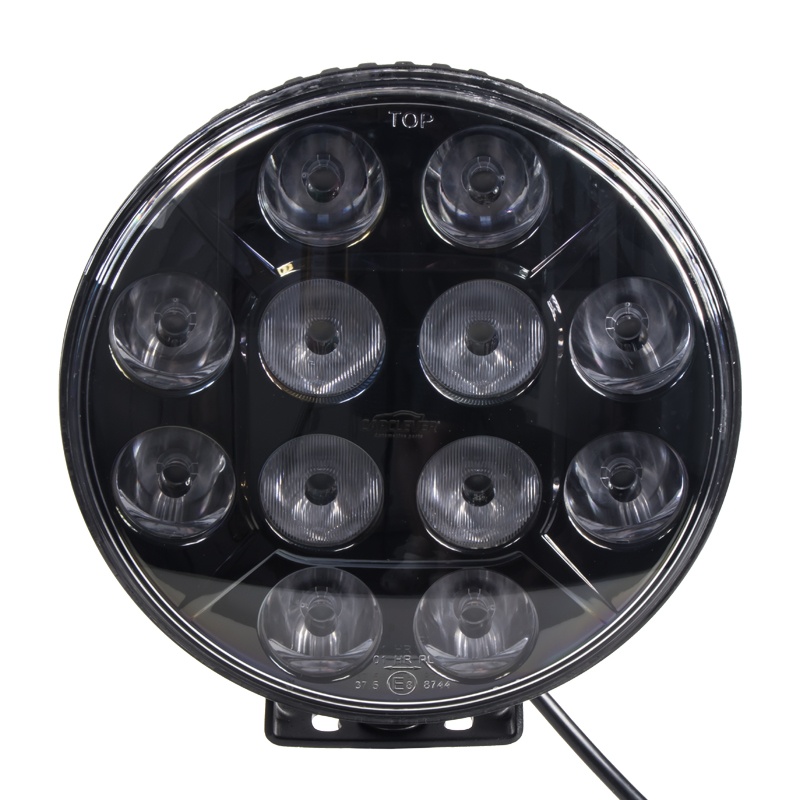 x LED světlo kulaté, 12x10W, ø218mm, ECE R7/R10/R112 (wld1210E)