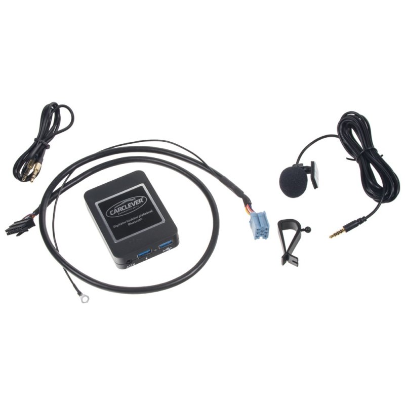 CARCLEVER Hudební přehrávač USB/AUX/Bluetooth VW (8pin) (555VW003)