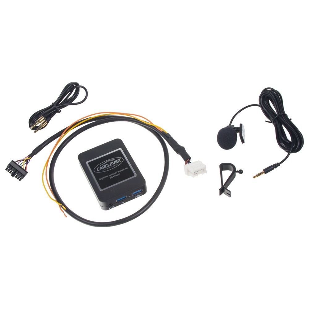 CARCLEVER Hudební přehrávač USB/AUX/Bluetooth Nissan (555NS001)