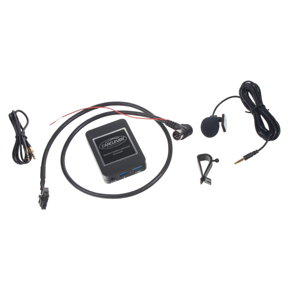 CARCLEVER Hudební přehrávač USB/AUX/Bluetooth Volvo (555VL001)