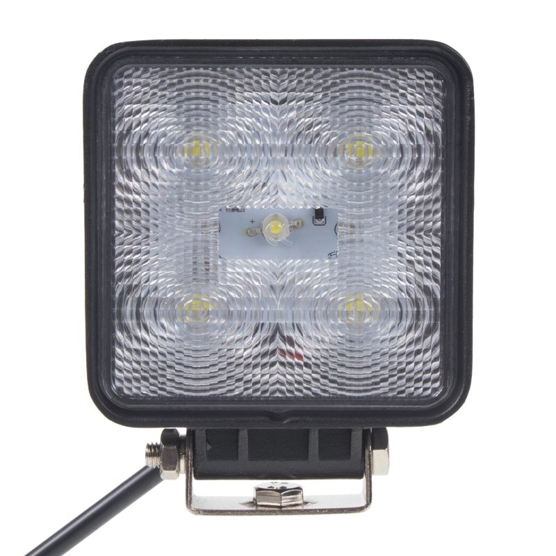 LED světlo čtvercové, 5x3W, 128x110mm (wl-015pr)