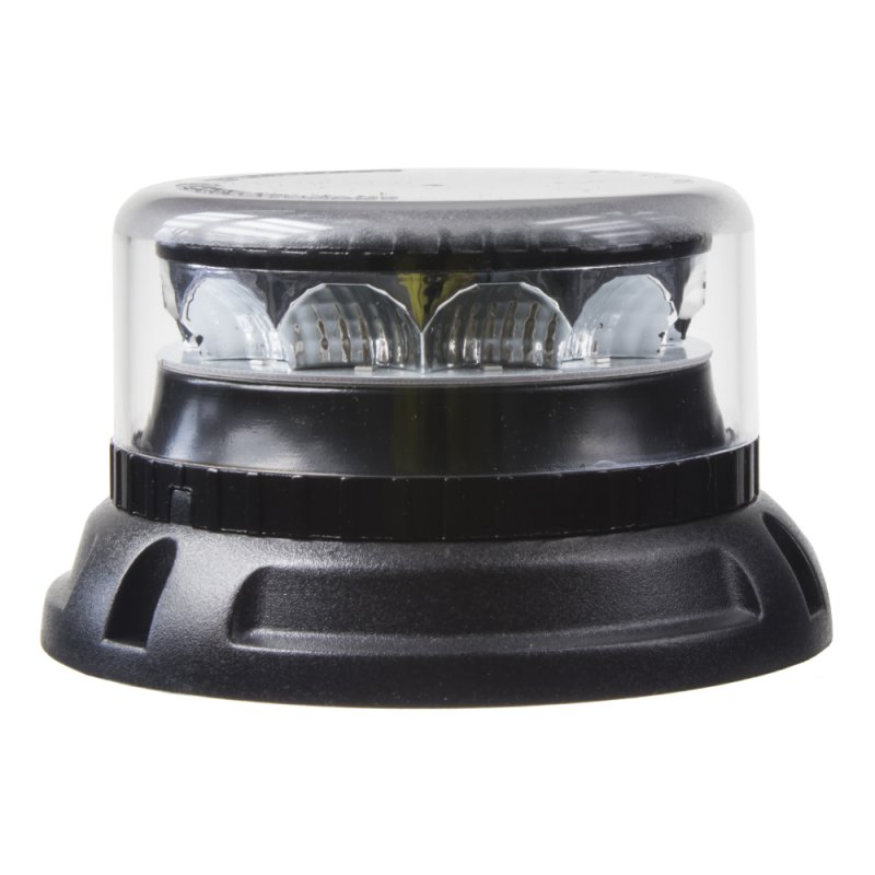 PROFI LED maják 12-24V 12x3W červený čirý 133x76mm, ECE R10 (911-C12fredCl)