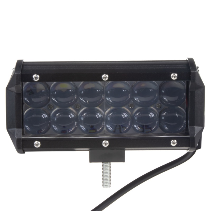 x LED světlo obdélníkové, 12x3W, 162x73x79mm (wl-839)