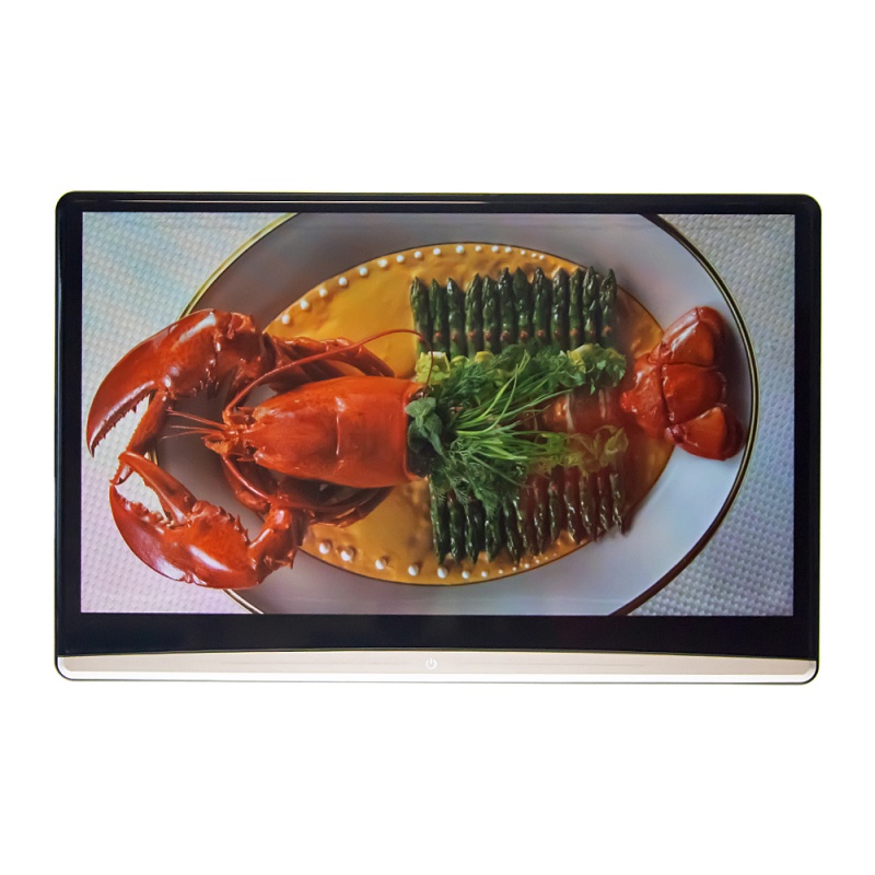 CARCLEVER LCD monitor 13,3 OS Android/USB/SD/HDMI in/out s držákem na opěrku (ds-x133aaH)