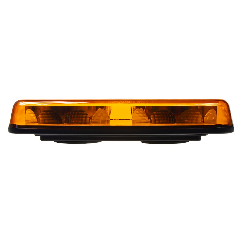 LED rampa oranžová, 20LED, magnet, 12-24V, 304mm, ECE R65 R10 (sre2-211)