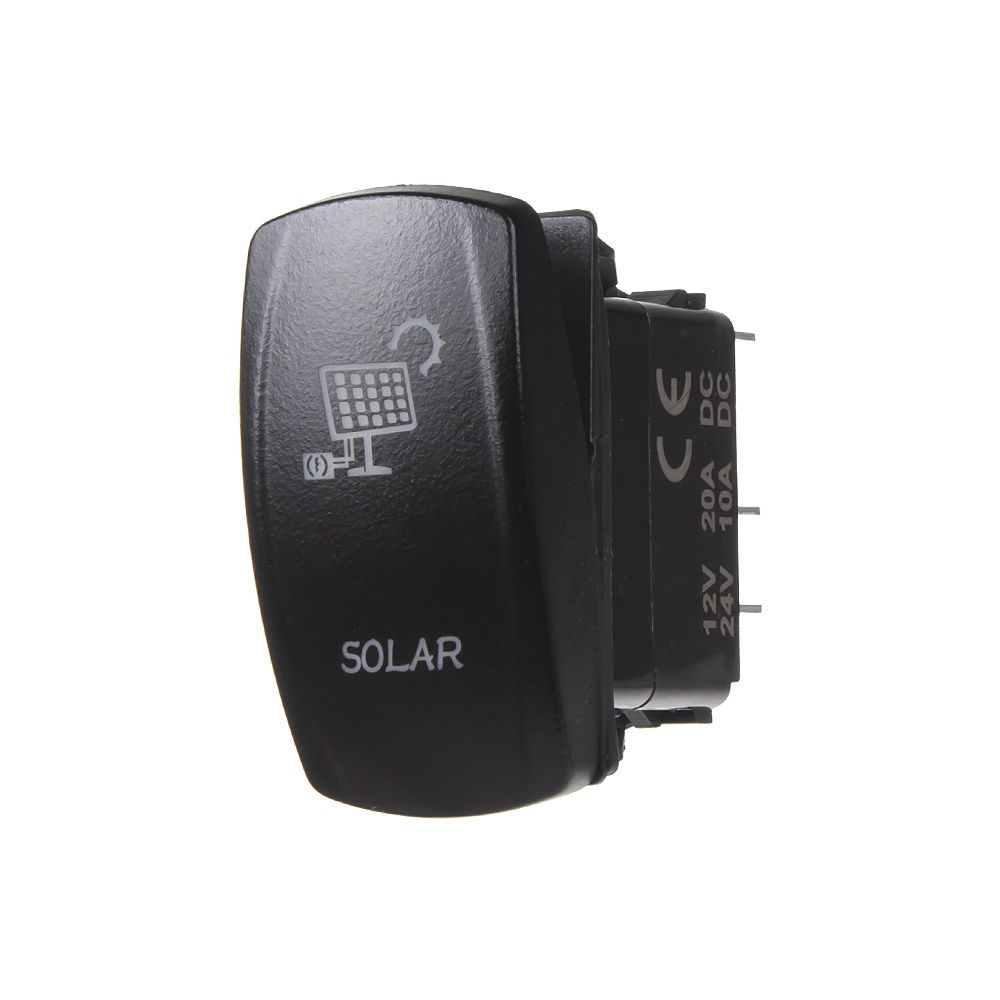 Rocker2 spínač SOLAR 12/24V (47125)