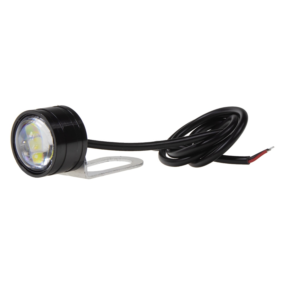 LED světlo pro denní svícení 21mm, 12V, bílá (není vodotěsné) (95drl20w)