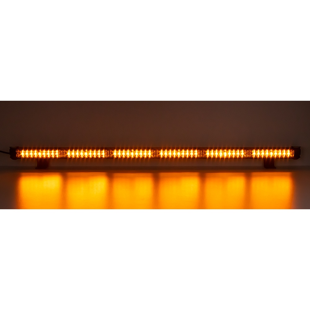 LED alej vododoln (IP67) 12-24V, 54x LED 1W, oranov 916mm, ECE R65 (kf77-916)