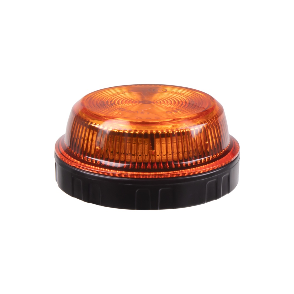 Miniaturní LED výstražné světlo, oranžové 12-24V (wl-30)