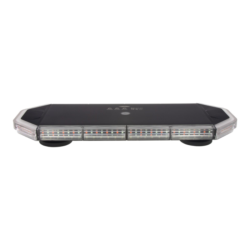 CARCLEVER LED rampa 440mm, červeno/modro bílá, magnet 10-30V, ECE R65 (sre9-440BRWM)