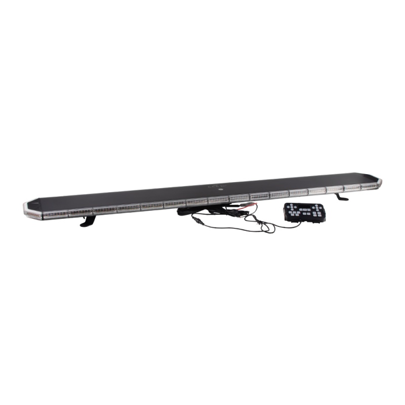 CARCLEVER LED rampa 1400mm, oranžovo červeno/modrá+bílá, 10-30V, ECE R65 (sre9-1400ABRW)